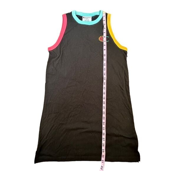 Champion ~Women Campus Tank Dress ~color-block ribbed crew neck and arm openings - Picture 7 of 11